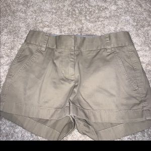 Jcrew tan shorts